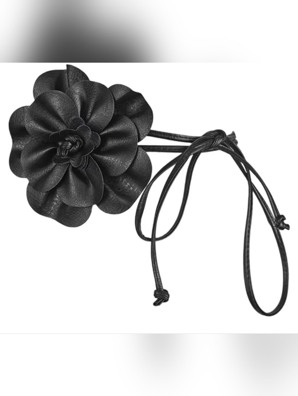 Black Floral Pocketbook Or Dress Charm